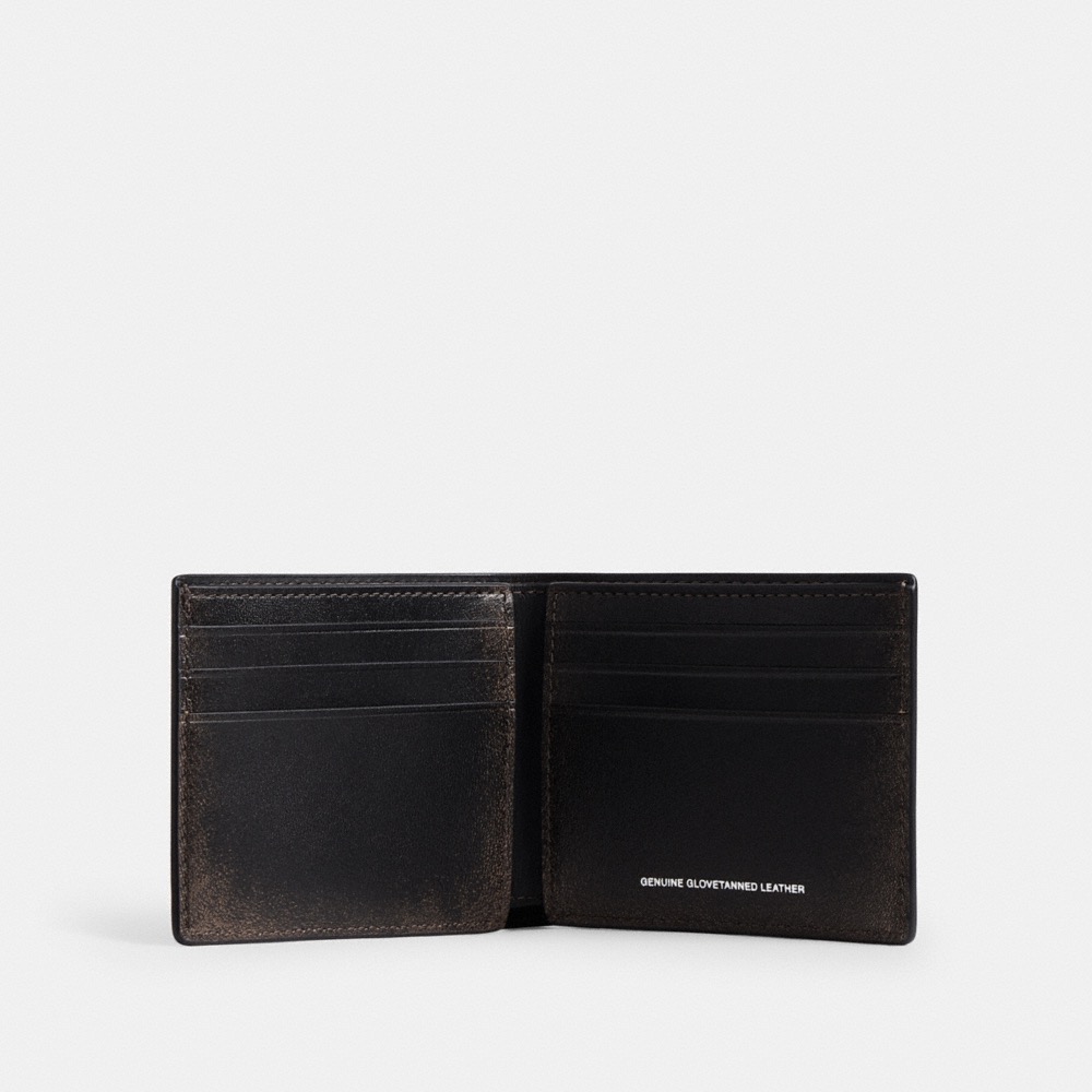 Coach Slim Billfold Wallet In Loved Leather - Preorder