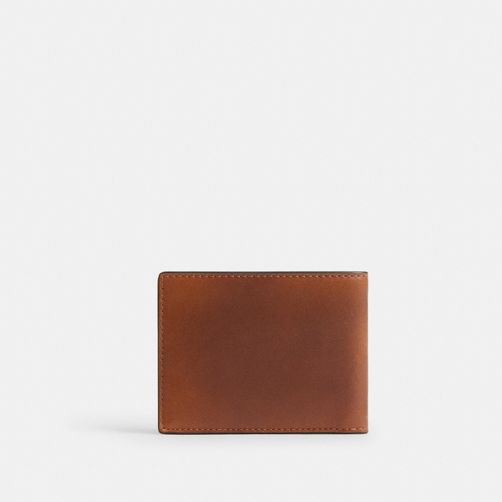 Coach Slim Billfold Wallet In Loved Leather - Preorder