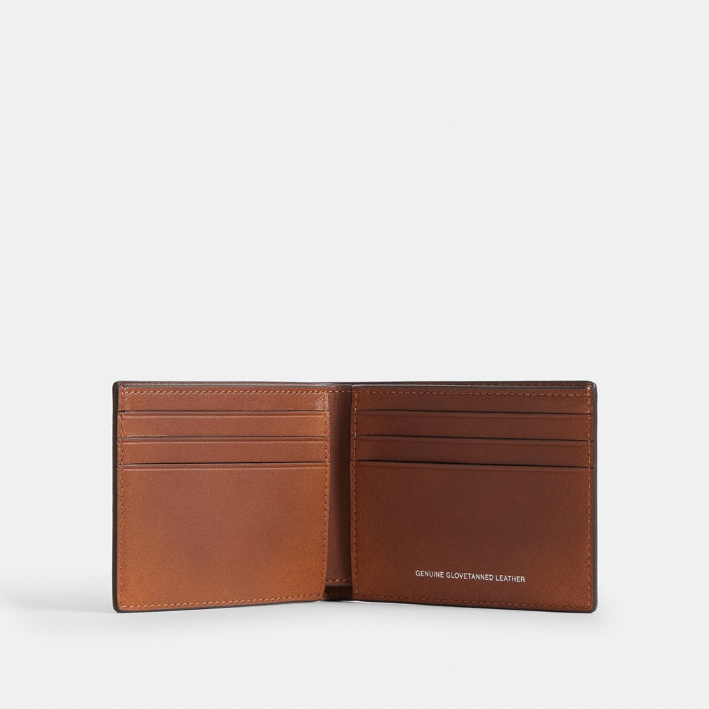 Coach Slim Billfold Wallet In Loved Leather - Preorder