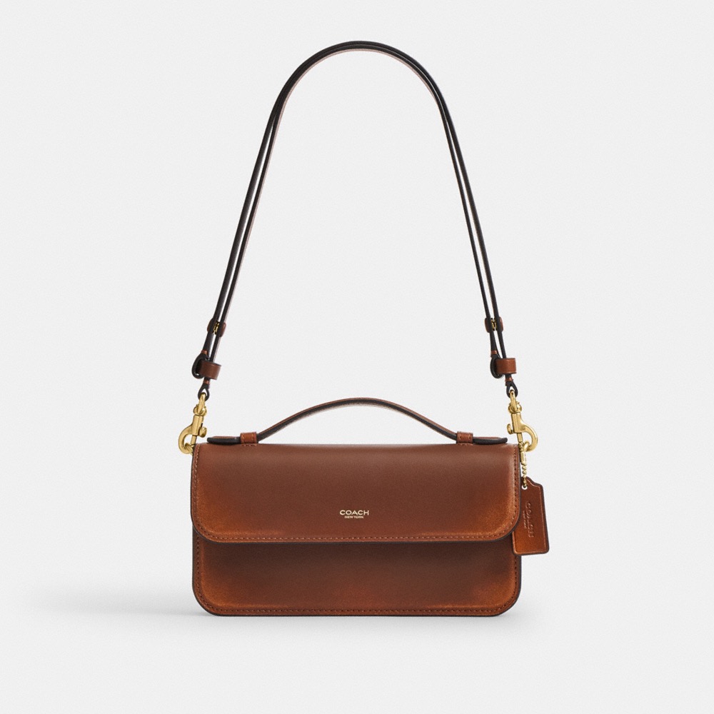Coach New York Elora Top Handle Crossbody Bag In Loved Leather - Preorder