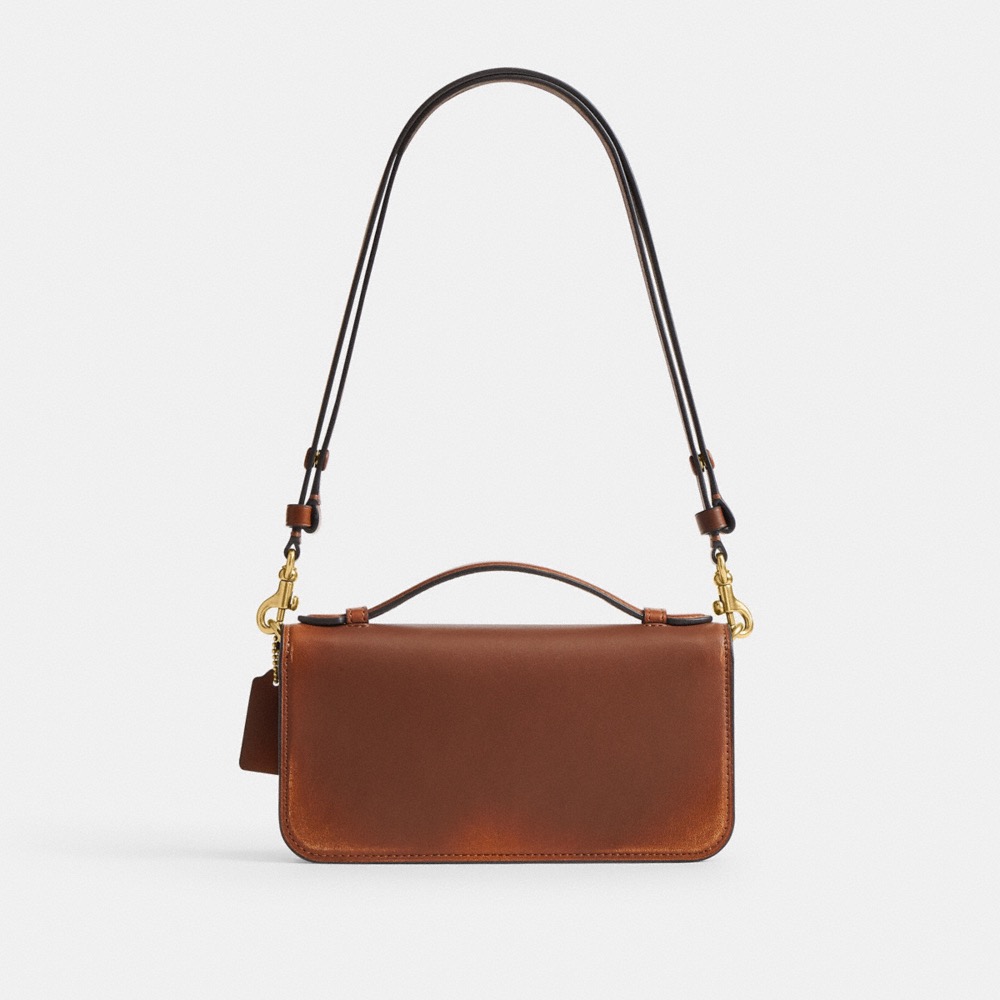 Coach New York Elora Top Handle Crossbody Bag In Loved Leather - Preorder