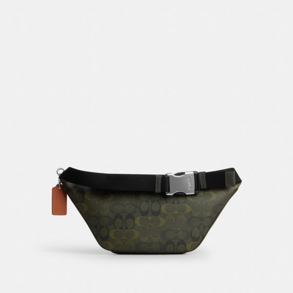 Coach Outlet Travis Belt Bag 35 In Signature Camo Print - Preorder