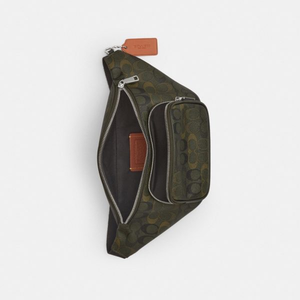 Coach Outlet Travis Belt Bag 35 In Signature Camo Print - Preorder