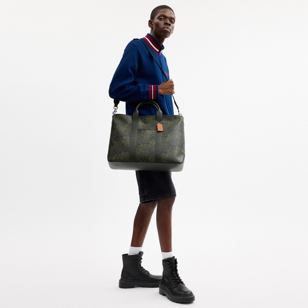 Coach Outlet Grayson Tote Bag In Signature Camo Print - Preorder - Image 5