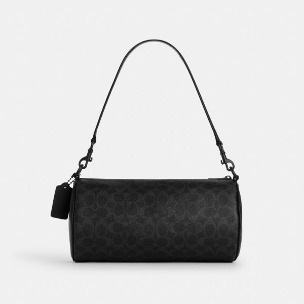 Coach Outlet Andre Barrel Bag 30 In Signature Canvas - Preorder