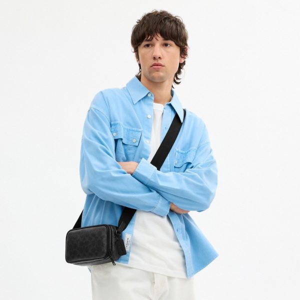 Coach Outlet Colton Crossbody Bag 19 In Signature Canvas - Preorder