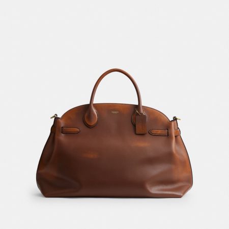 Coach Soft Empire Carryall Bag 48 In Loved Leather - Preorder