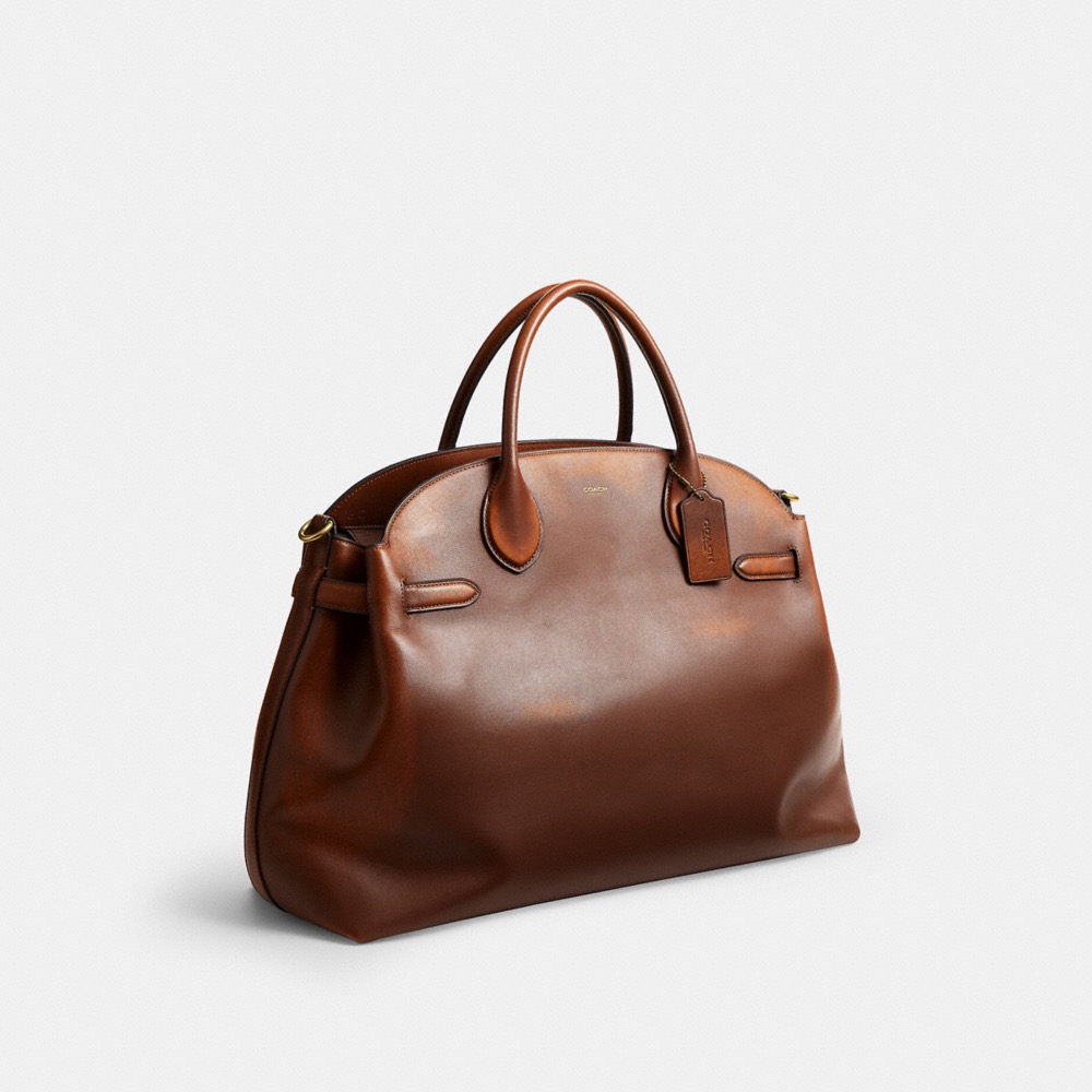 Coach Soft Empire Carryall Bag 48 In Loved Leather - Preorder
