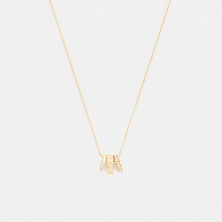 Coach Outlet Repeated C Rondelle Necklace - Preorder