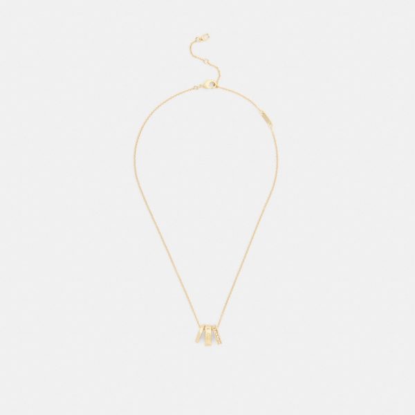 Coach Outlet Repeated C Rondelle Necklace - Preorder