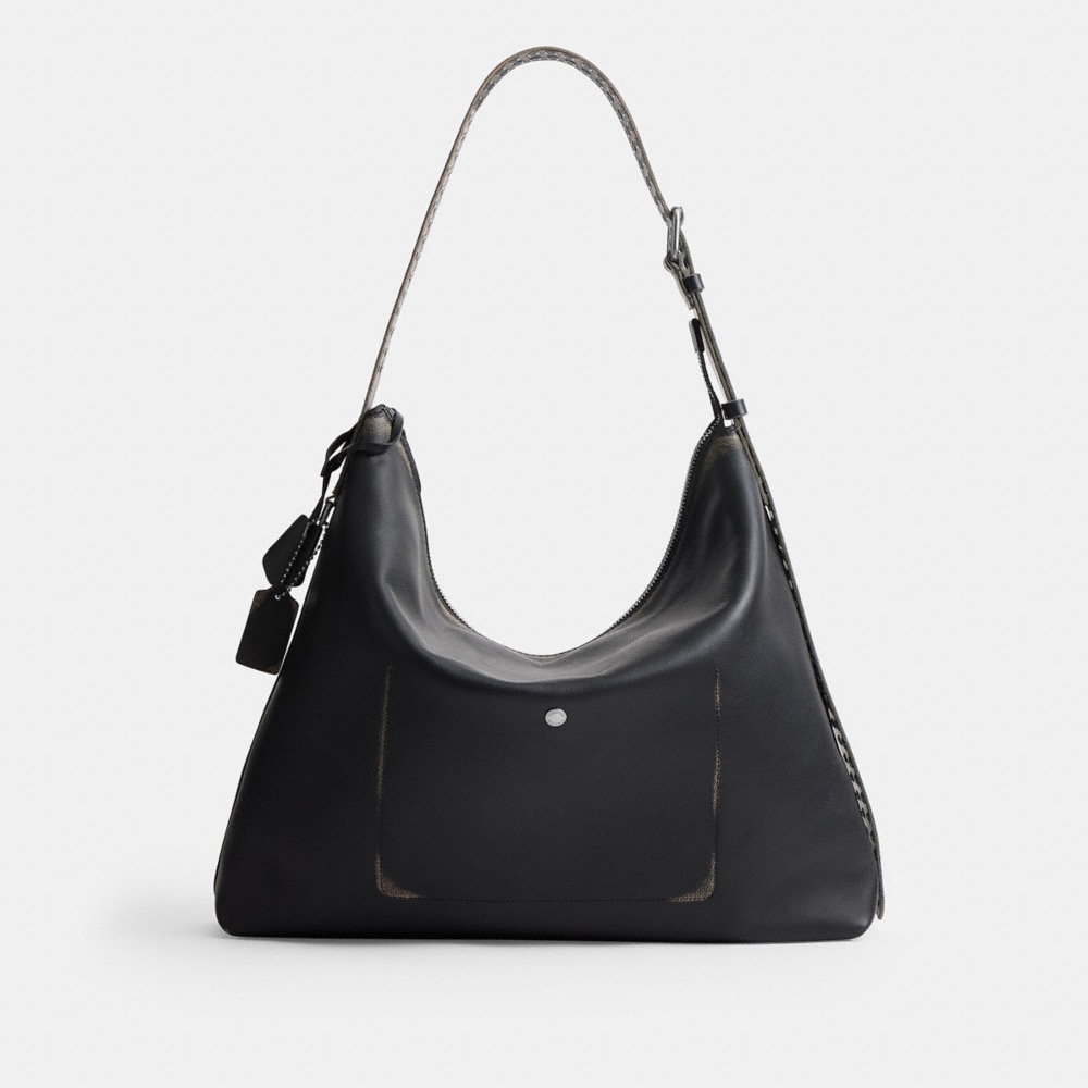 Coach Mott Messenger Bag In Loved Leather With Studs - Preorder