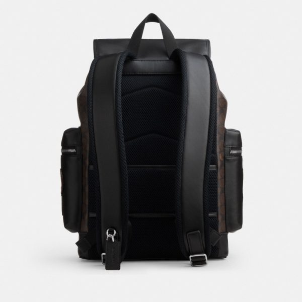 Coach Outlet Sprint Backpack In Signature Canvas With Patches - Preorder