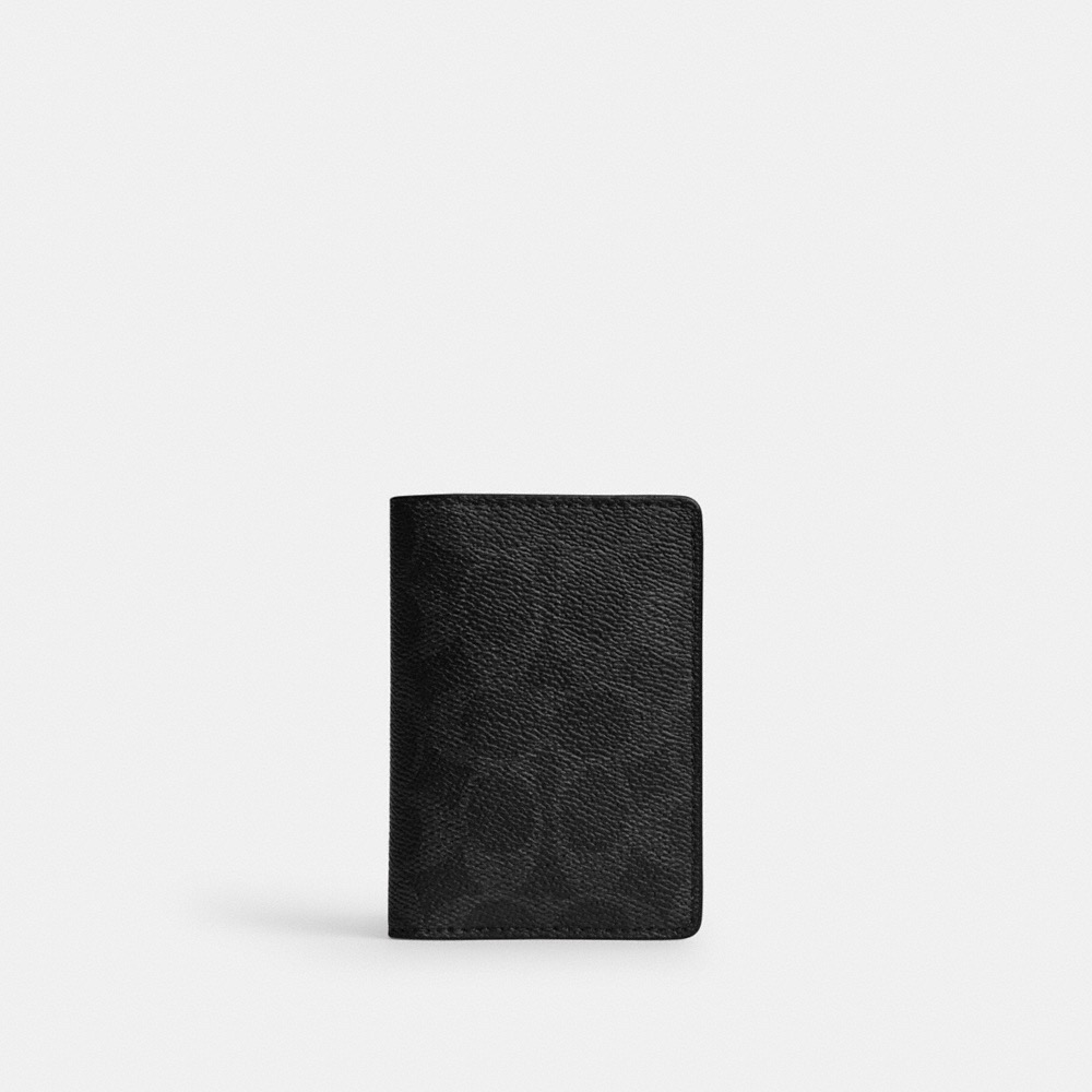 Coach Card Wallet In Signature Upcraftedleather - Preorder