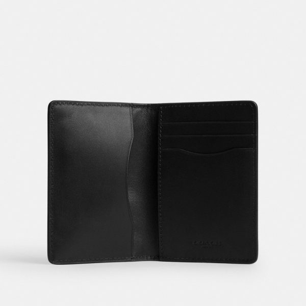 Coach Card Wallet In Signature Upcraftedleather - Preorder