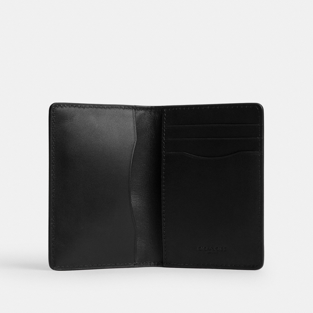 Coach Card Wallet In Signature Upcraftedleather - Preorder