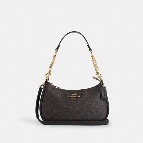 Coach Outlet Teri Shoulder Bag In Signature Canvas - Preorder