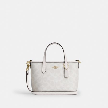 Coach Outlet City Mini Tote Bag In Signature Canvas - Preorder