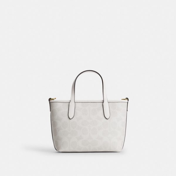 Coach Outlet City Mini Tote Bag In Signature Canvas - Preorder