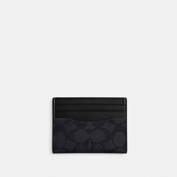 Coach Outlet Slim ID Card Case In Signature Canvas - Preorder