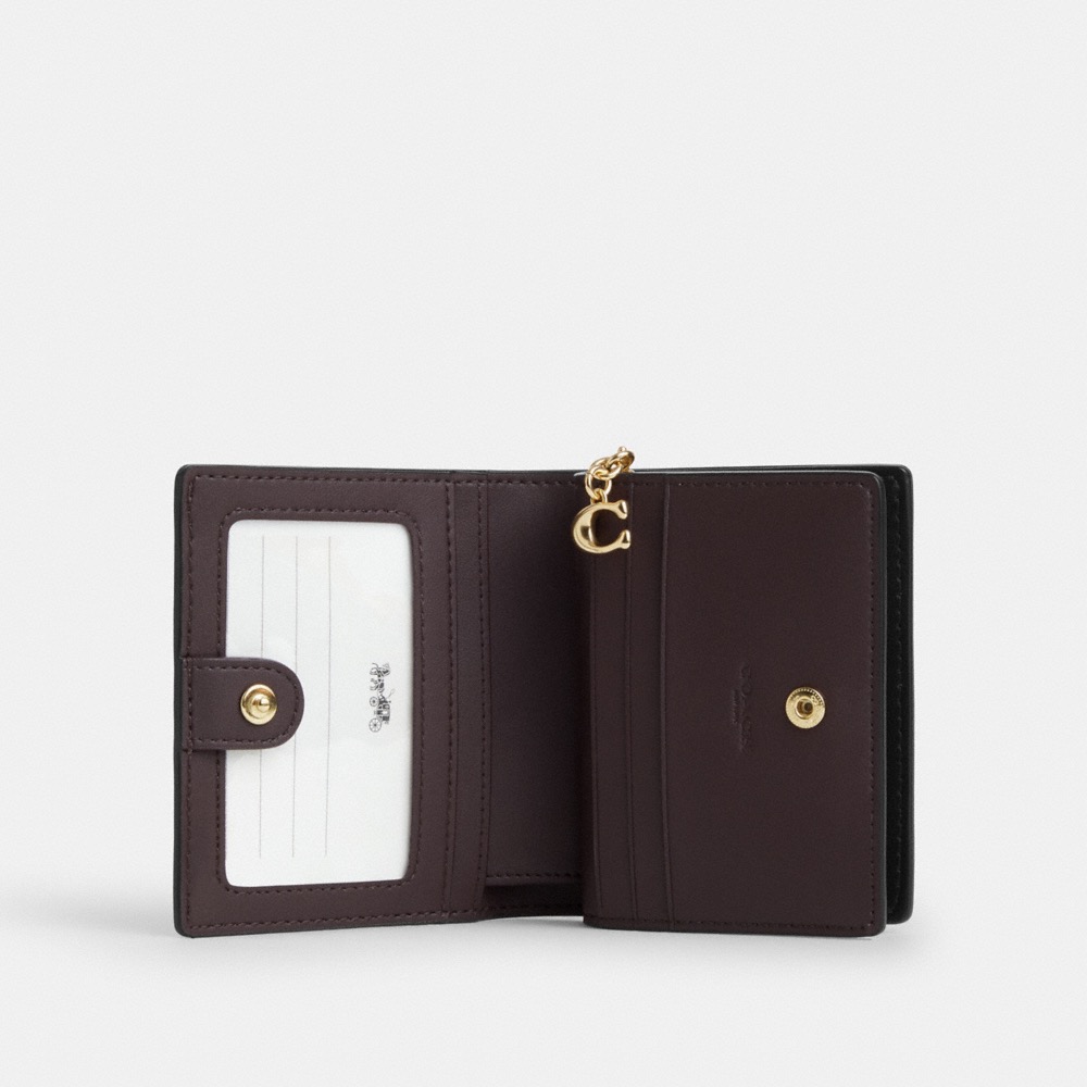 Coach Outlet Snap Wallet In Signature Canvas - Preorder