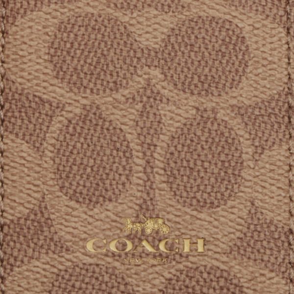 Coach Outlet ID Lanyard In Signaure Canvas - Preorder