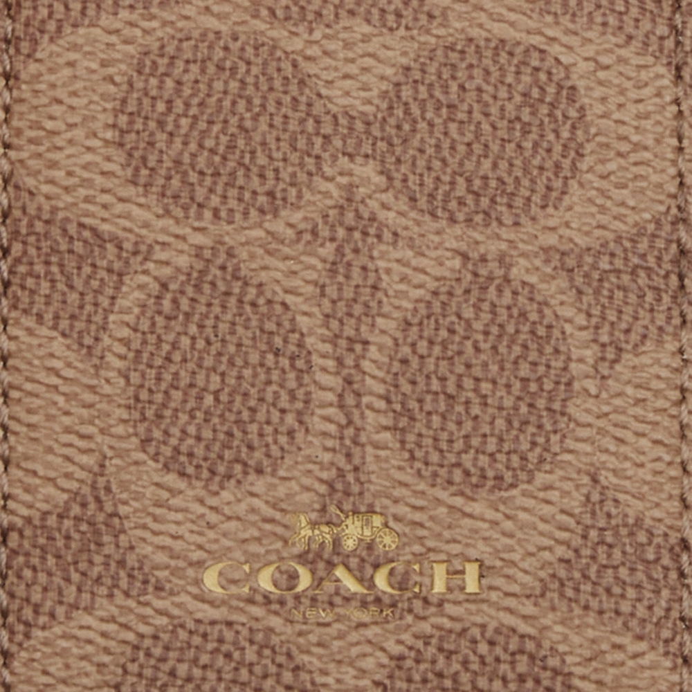 Coach Outlet ID Lanyard In Signaure Canvas - Preorder