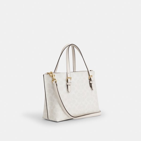 Coach Mollie Tote Bag 25 In Signature Canvas - Preorder