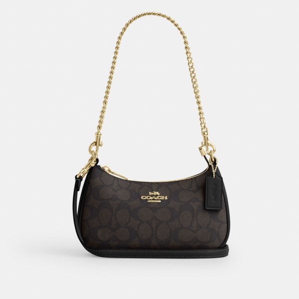 Coach Teri Mini Crossbody Bag In Signature Canvas - Preorder