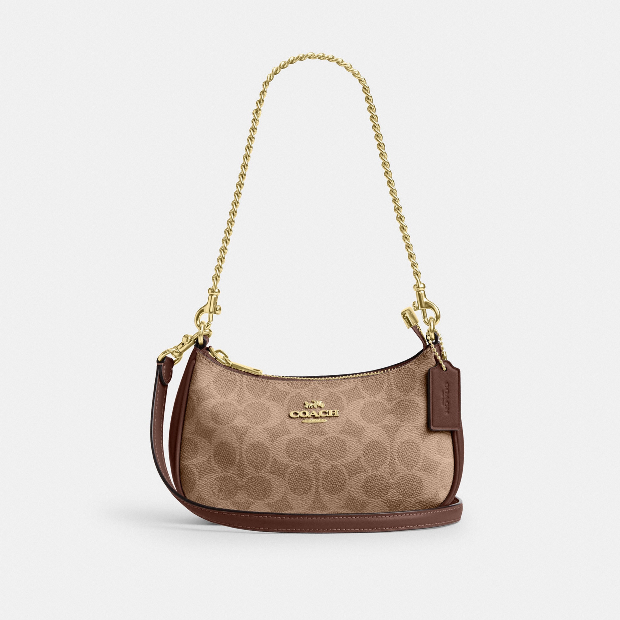 Coach Teri Mini Crossbody Bag In Signature Canvas - Preorder - Image 4