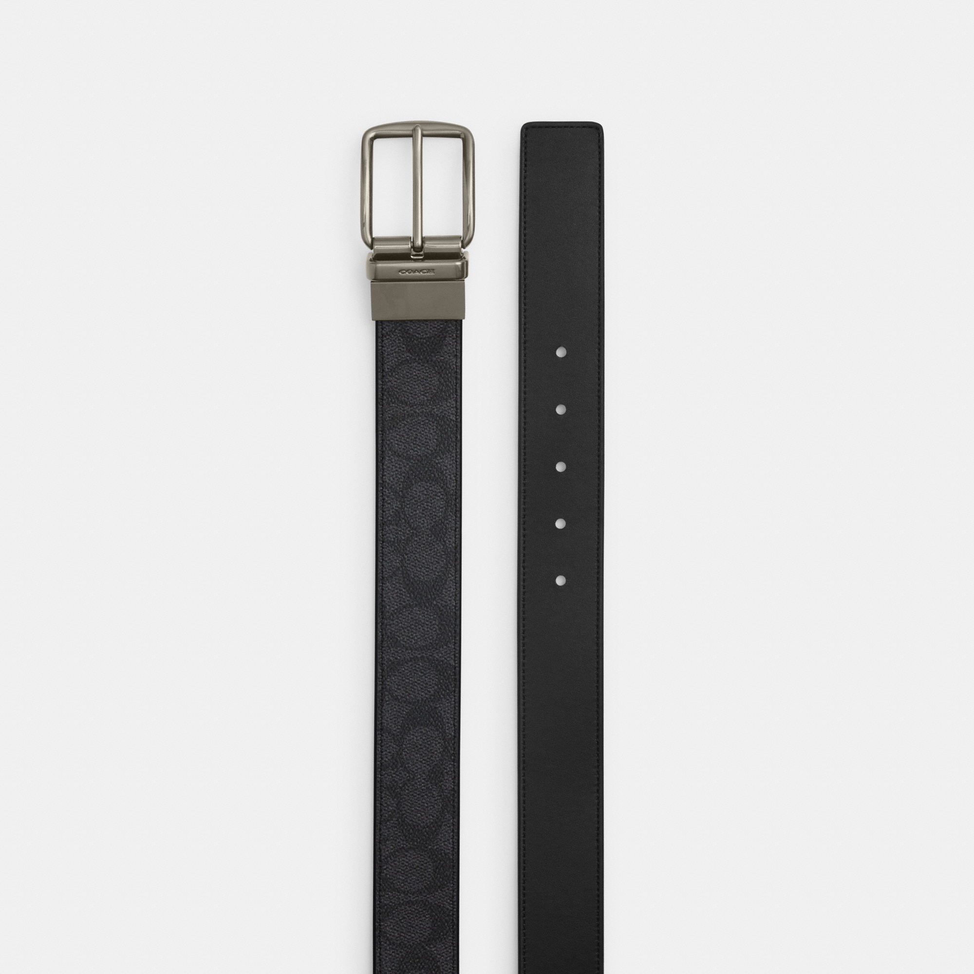 Coach Boxed Card Case And Belt Set In Signature Canvas - Image 2