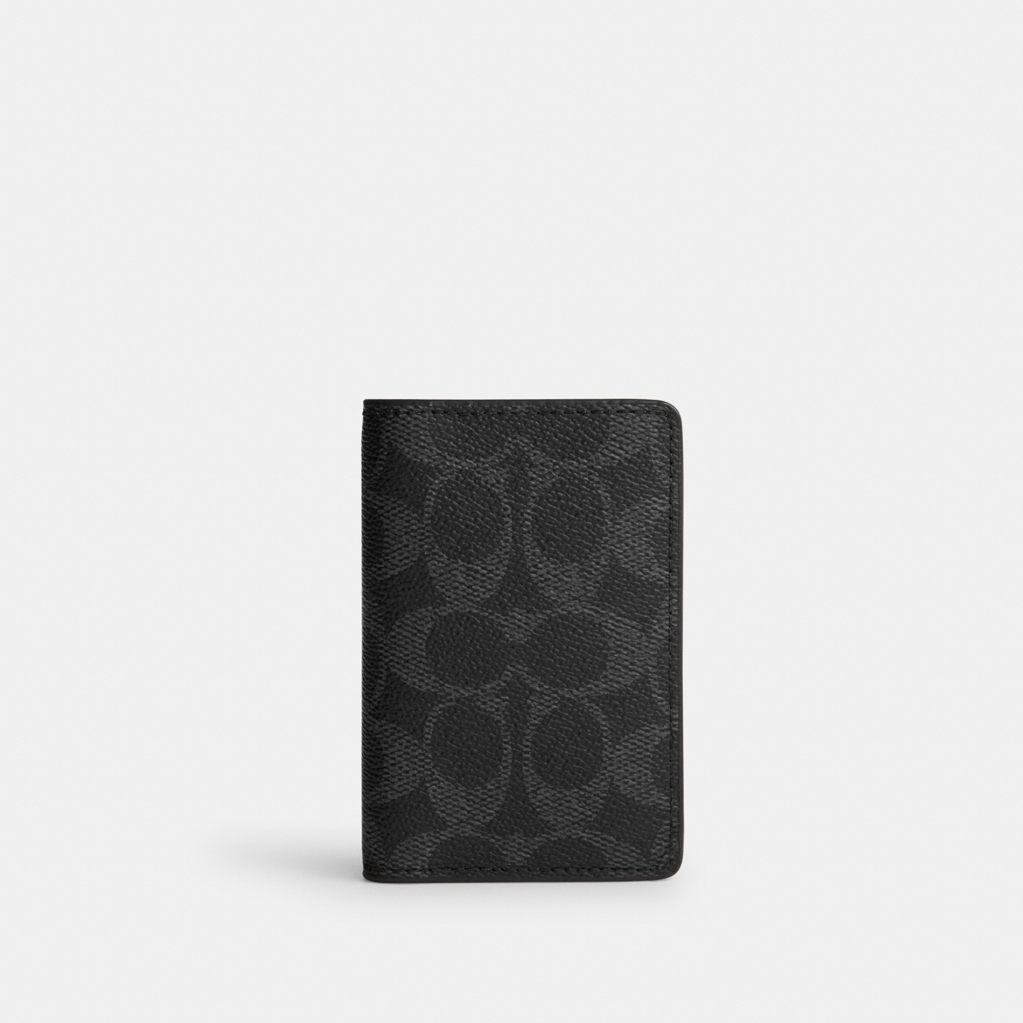 Coach Id Wallet In Signature Canvas - Preorder