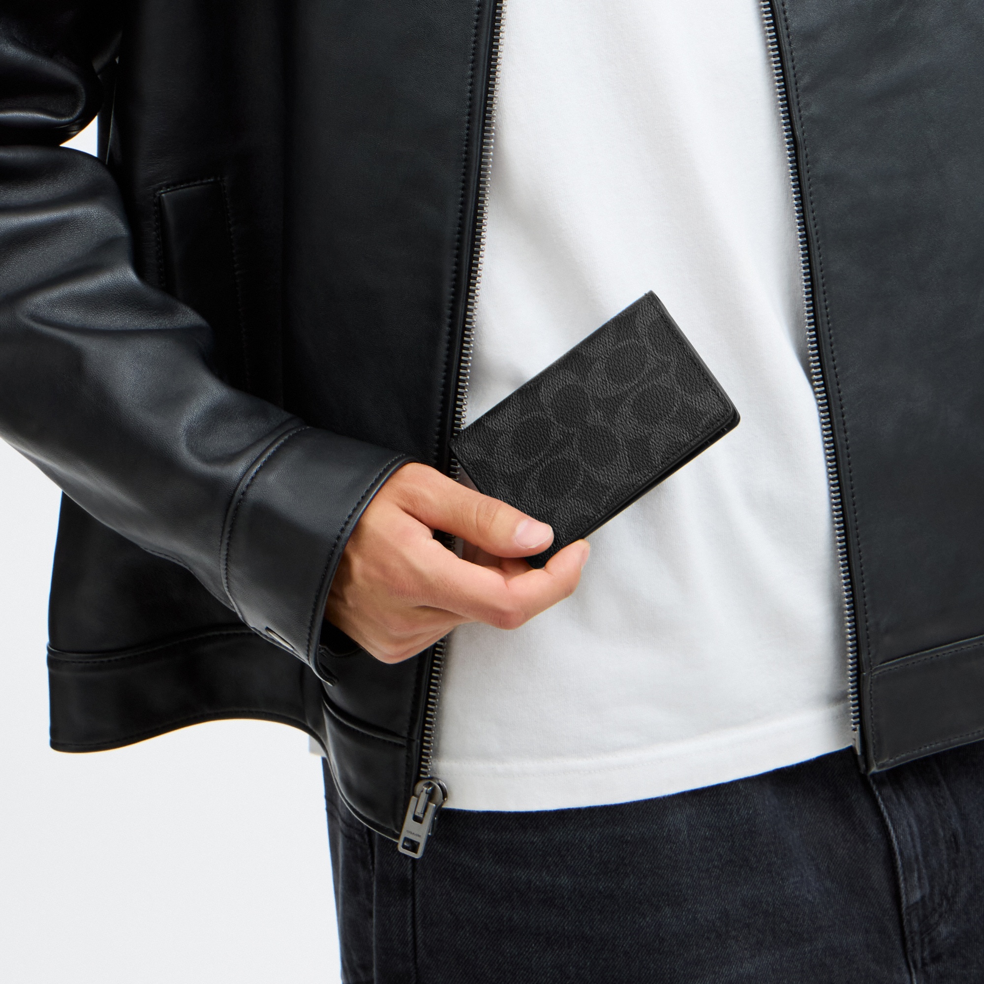 Coach Id Wallet In Signature Canvas - Preorder - Image 2