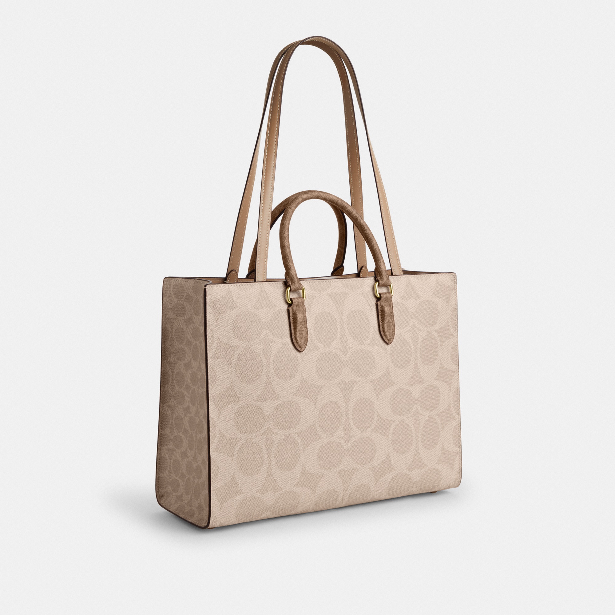 Coach Maggie Tote Bag In Blocked Signature Canvas - Preorder - Image 2