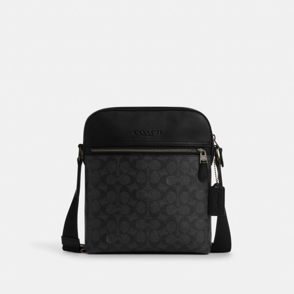 Coach Houston Flight Bag In Signature Canvas - Preorder