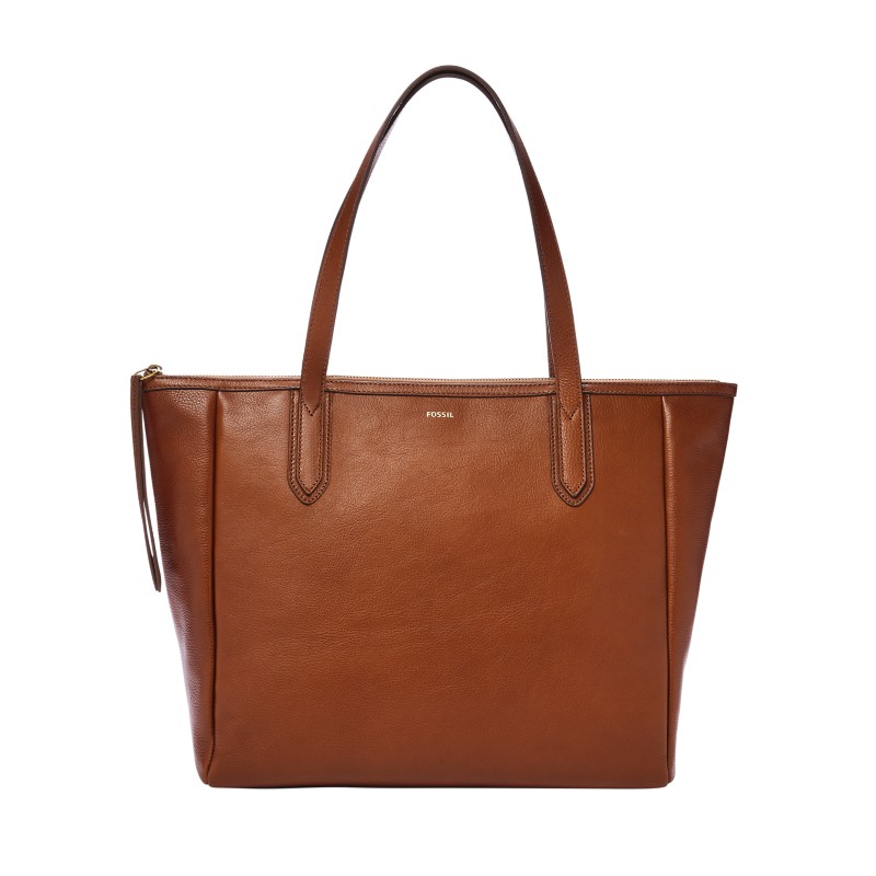 Fossil Wren Work Tote SHB3175001 black leather 2026