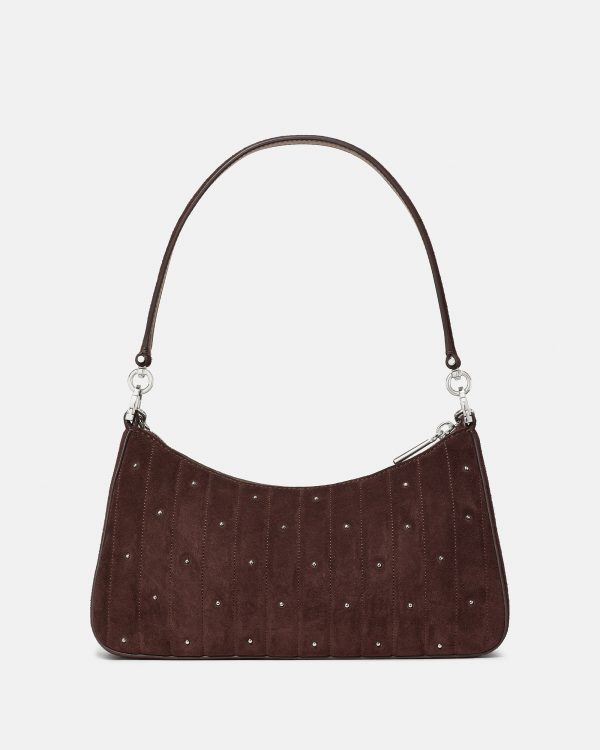 Kate Spade Outlet Margot Quilted Suede Shoulder Bag - Preorder