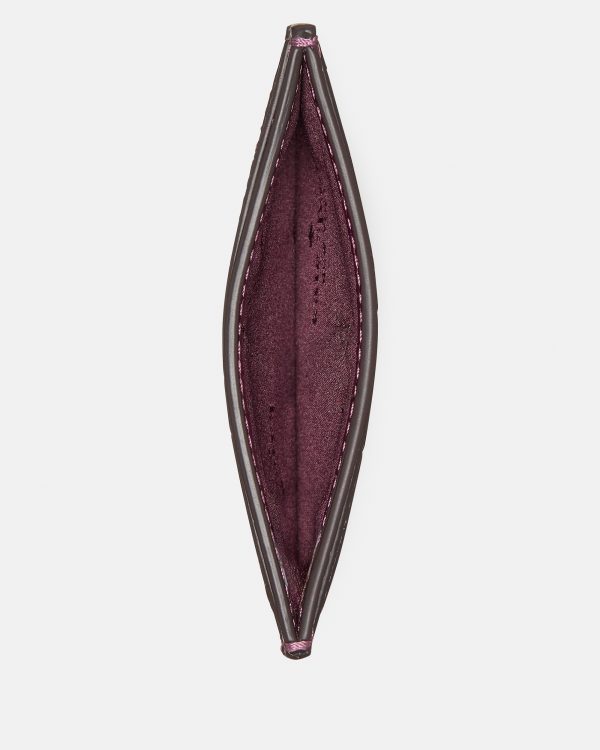 Kate Spade Outlet Croc Embossed Small Slim Card Holder - Preorder