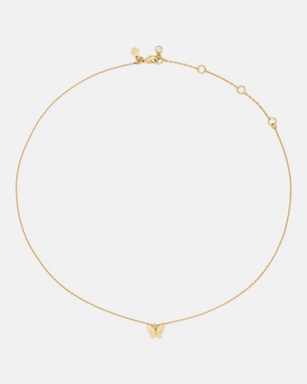 Kate Spade Outlet You're A Gem Butterfly Pendant - Preorder
