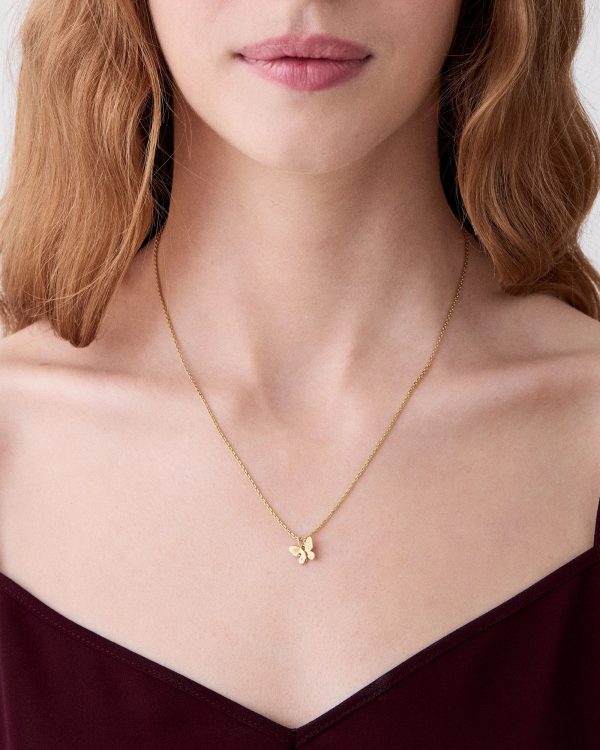 Kate Spade Outlet You're A Gem Butterfly Pendant - Preorder