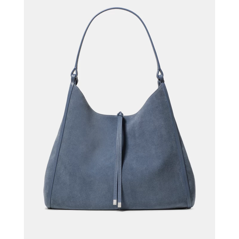 Kate Spade Outlet Reese Suede Large Shoulder Bag KP228 official Hot Fudge suede September 2026