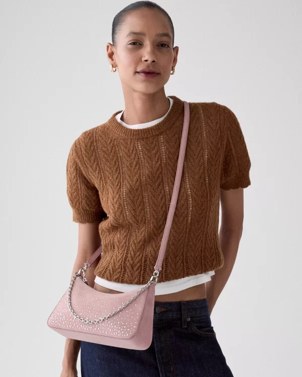 Kate Spade Margot Studded Suede Shoulder Bag - Preorder
