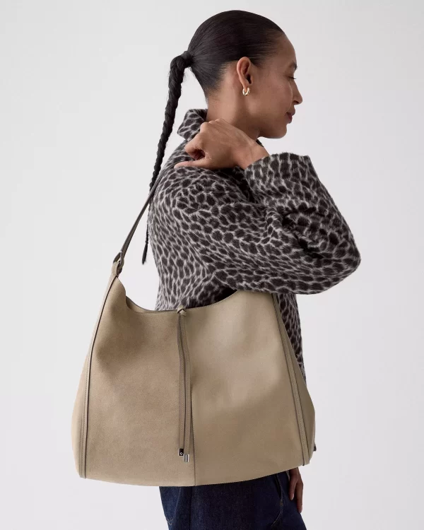 Kate Spade Reese Suede Large Shoulder Bag - Preorder