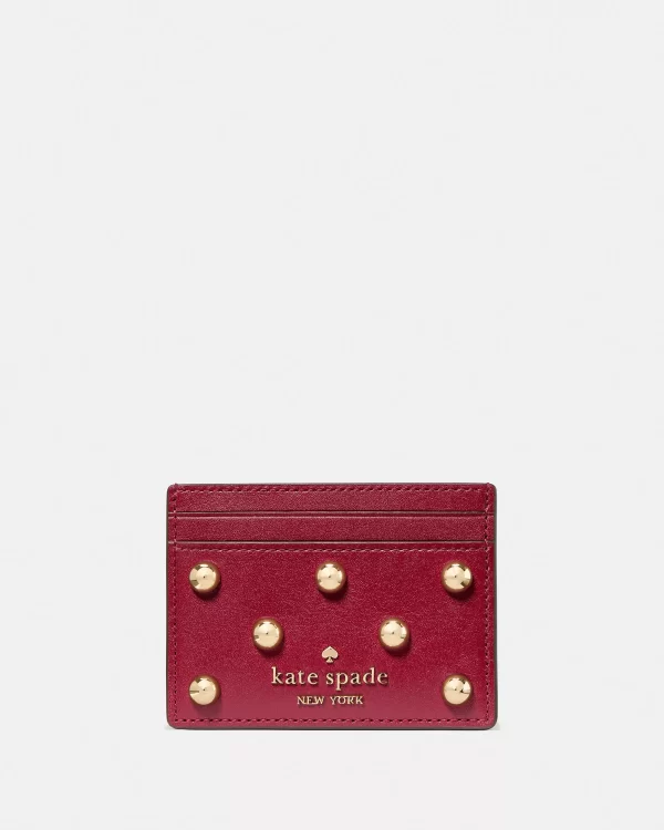 Kate Spade Studded Small Slim Card Holder - Preorder