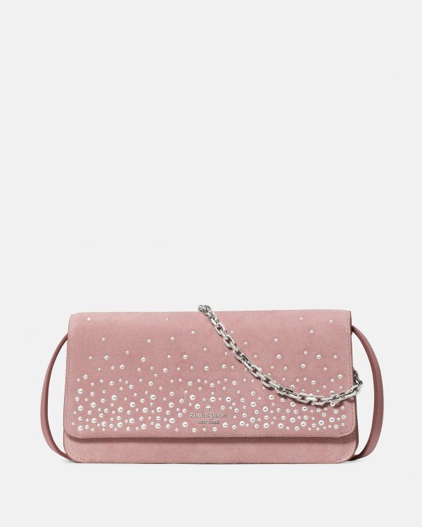 Kate Spade Ivy Studded Suede Crossbody Bag - Preorder