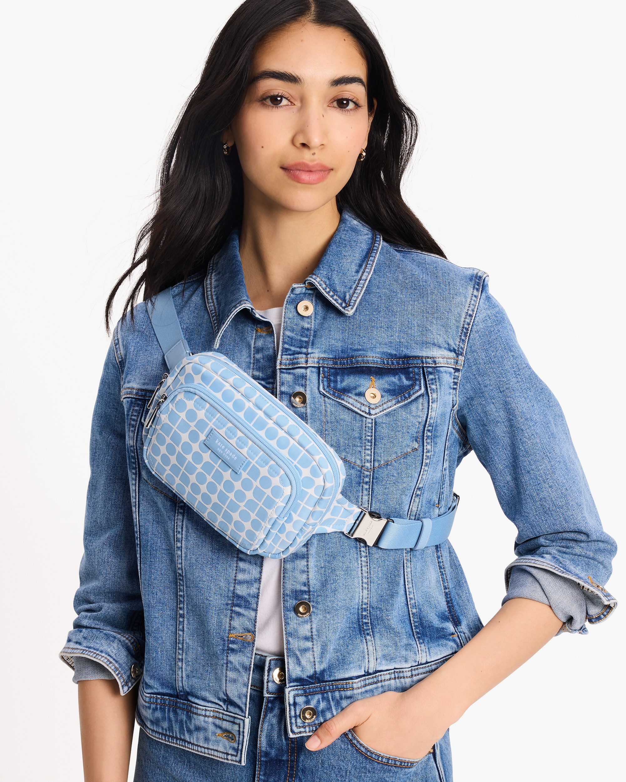 Kate Spade Noel Jacquard Belt Bag - Preorder - Image 2