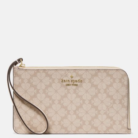 Kate Spade Lucy Spade Flower Wristlet