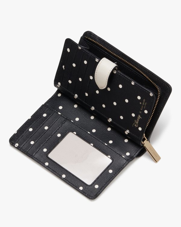 Kate Spade Disney X Kate Spade New York Minnie Medium Compact Bifold Wallet