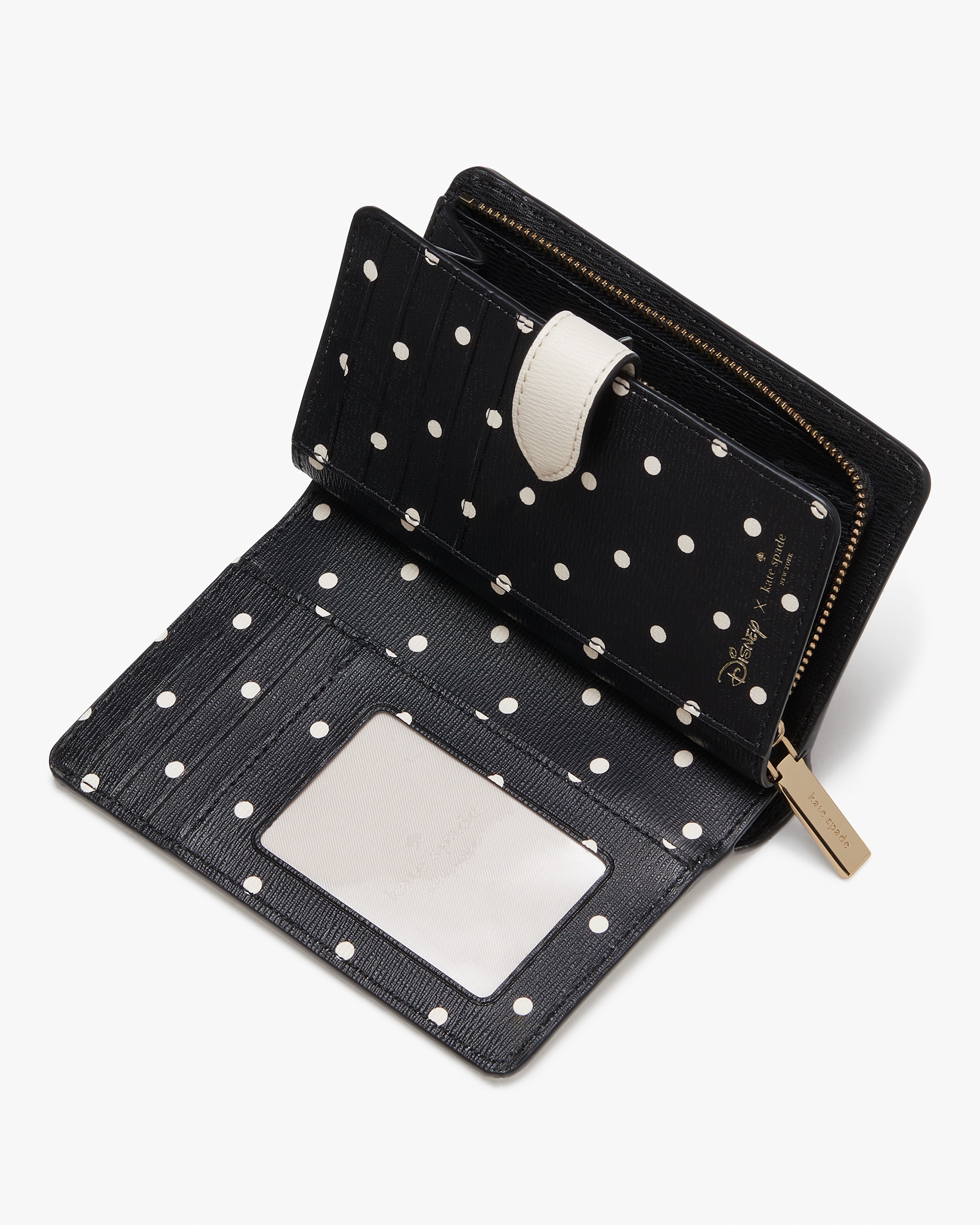 Kate Spade Disney X Kate Spade New York Minnie Medium Compact Bifold Wallet