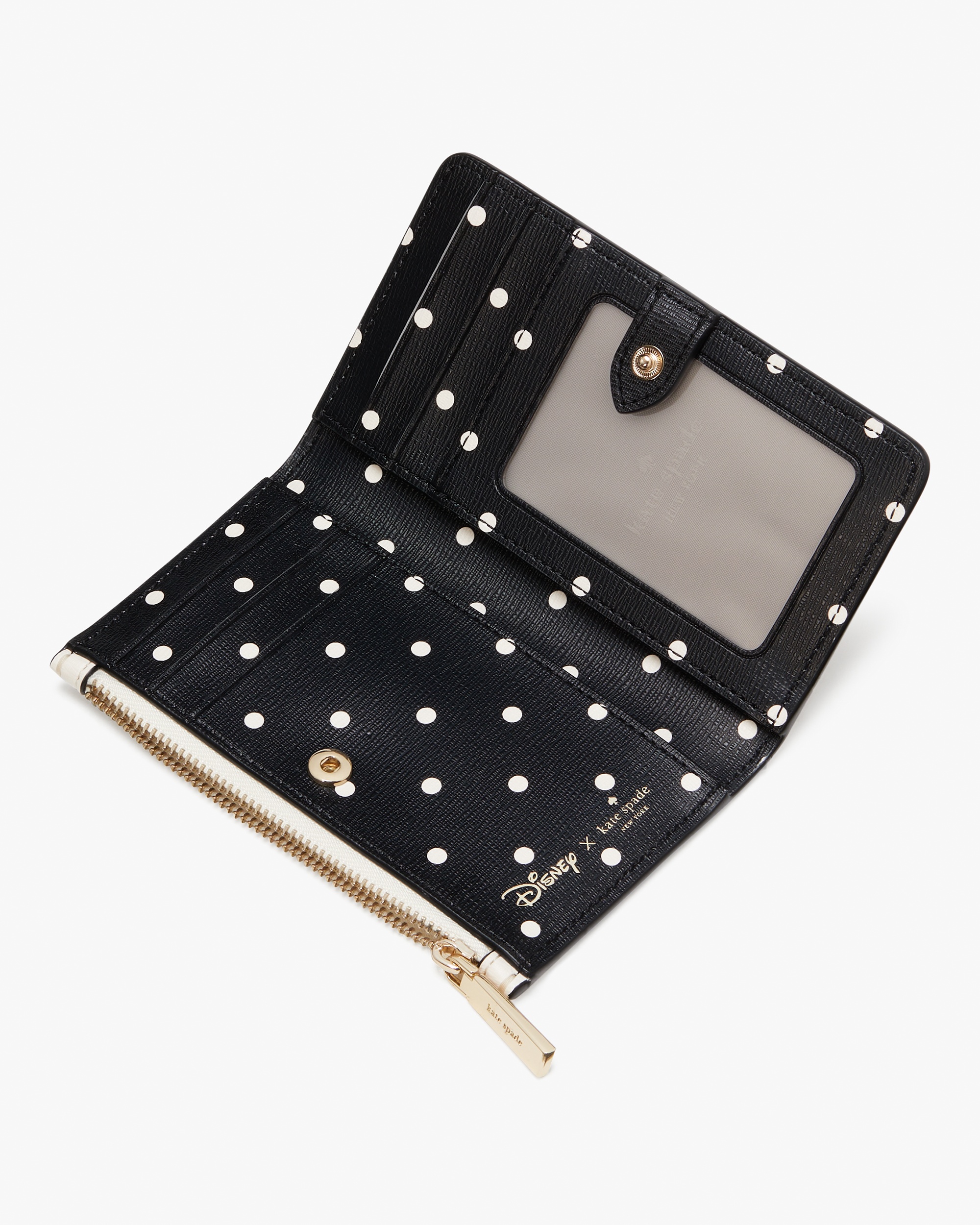 Kate Spade Disney X Kate Spade New York Minnie Small Slim Bifold Wallet
