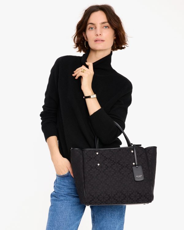 Kate Spade Spade Flower Jacquard Medium Everything Tote - Preorder